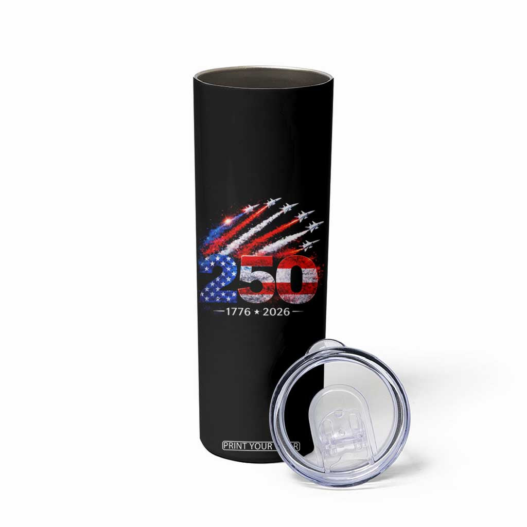 250th Anniversary USA Skinny Tumbler Patriotic 250 Years American 4th July 1776 2026 TS10 Print Your Wear