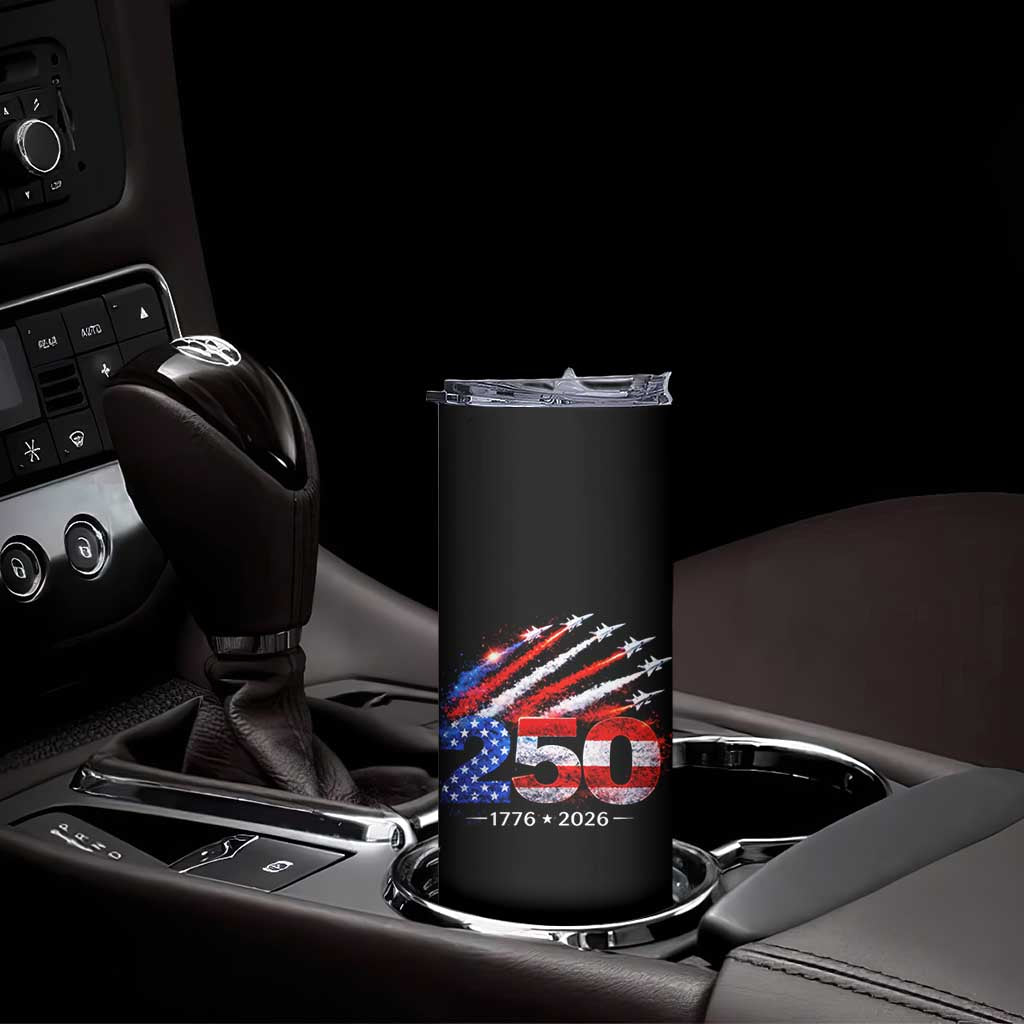 250th Anniversary USA Skinny Tumbler Patriotic 250 Years American 4th July 1776 2026 TS10 Print Your Wear