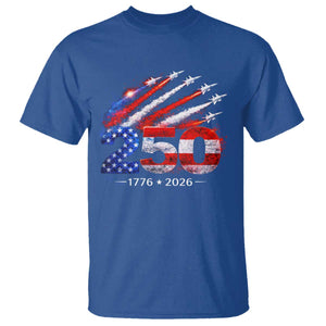 250th Anniversary USA T Shirt Patriotic 250 Years American 4th July 1776 2026 TS10 Royal Blue Print Your Wear