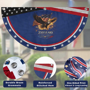 Eagle 250 Anniversary Usa Patriotic Fan Flag 1776 2026 4th Of July 250 Year American Flag