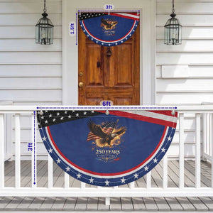 Eagle 250 Anniversary Usa Patriotic Fan Flag 1776 2026 4th Of July 250 Year American Flag