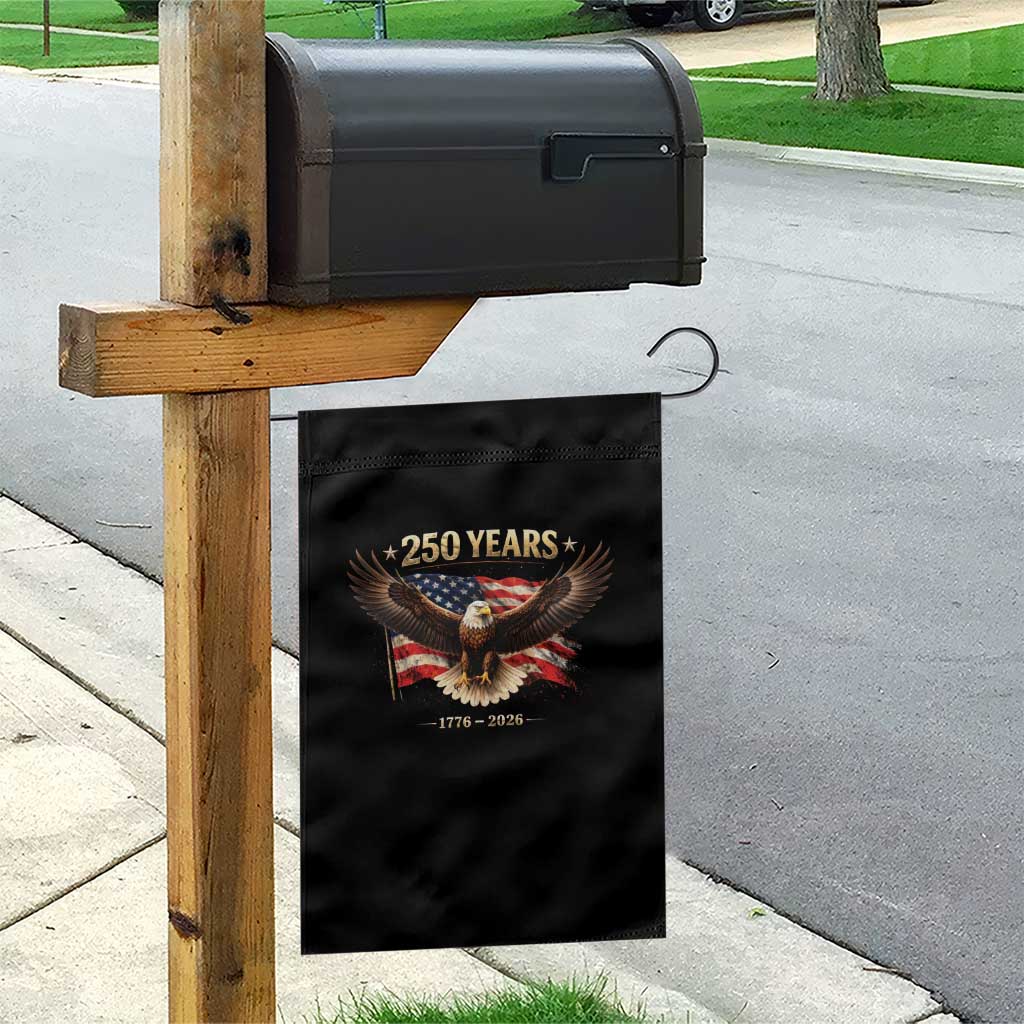 250 Years USA Garden Flag Patriotic Eagle America Flag 250th Anniversary 1776 2026 TS10 Print Your Wear