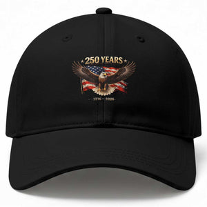 250 Years USA Baseball Cap Patriotic Eagle America Flag 250th Anniversary 1776 2026 TS10 Print Your Wear
