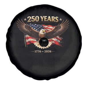 250 Years USA Spare Tire Cover Patriotic Eagle America Flag 250th Anniversary 1776 2026 TS10 Print Your Wear