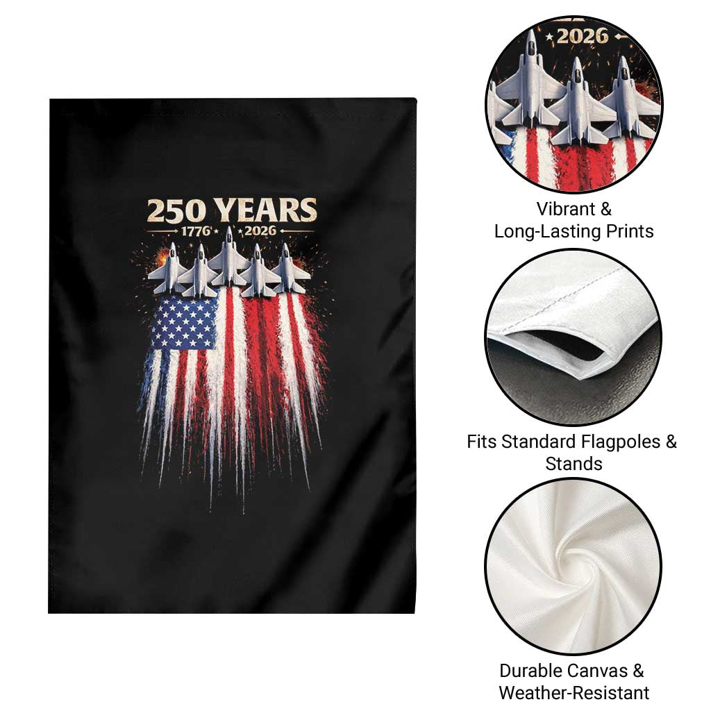 250 Years Anniversary Garden Flag Usa American Flag 1776 2026 Patriotic Independence Day 4th July TS10 Print Your Wear