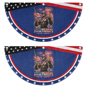 Bigfoot 250th Anniversary Patriotic Fan Flag USA Independence 250 Years Of Freedom 1776 2026 Flag