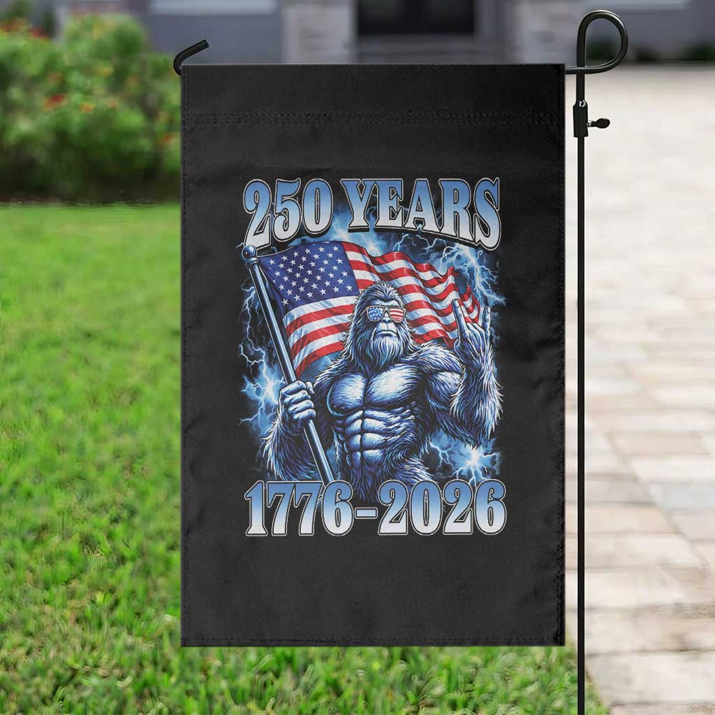 Bigfoot 250th Anniversary America Garden Flag 250 Years Of Freedom 4th July 1776 2026 Patriotic Flag TS10 Print Your Wear