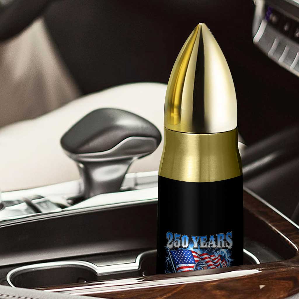 Bigfoot 250th Anniversary America Bullet Tumbler 250 Years Of Freedom 4th July 1776 2026 Patriotic Flag TS10 Print Your Wear