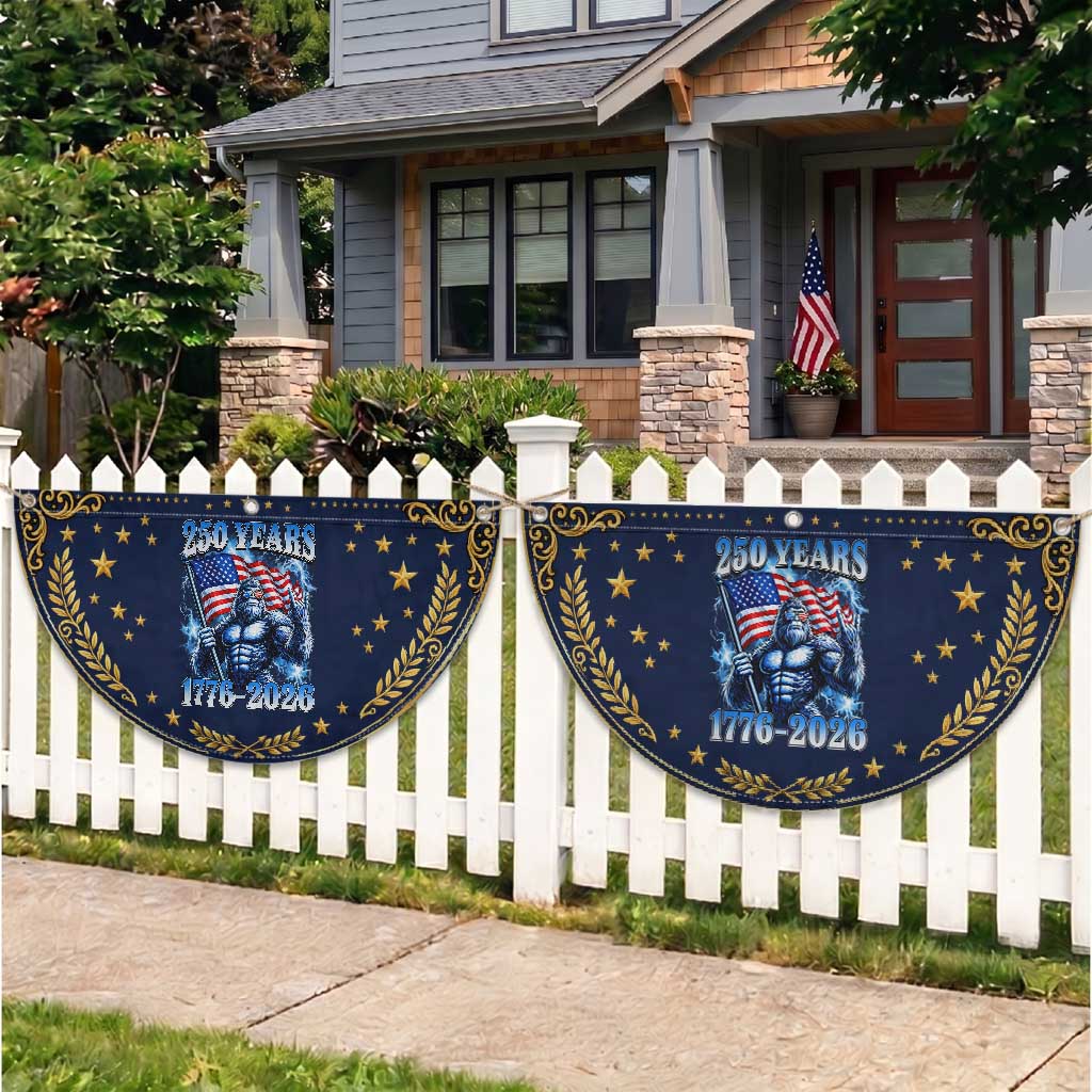 Bigfoot 250th Anniversary America Patriotic Fan Flag 250 Years Of Freedom 4th July 1776 2026 Flag