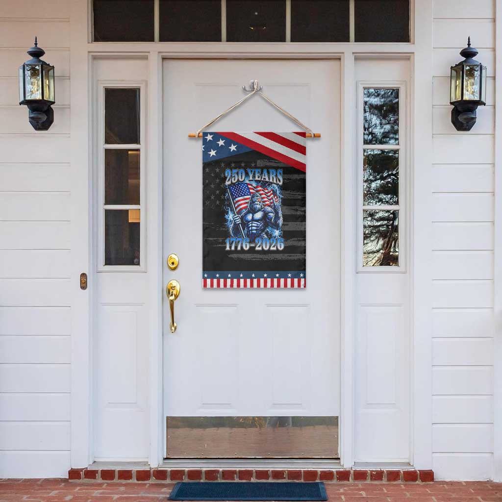 Bigfoot 250th Anniversary America Patriotic Garden Flag 250 Years Of Freedom 4th July 1776 2026 Patriotic Flag TS10 Print Your Wear