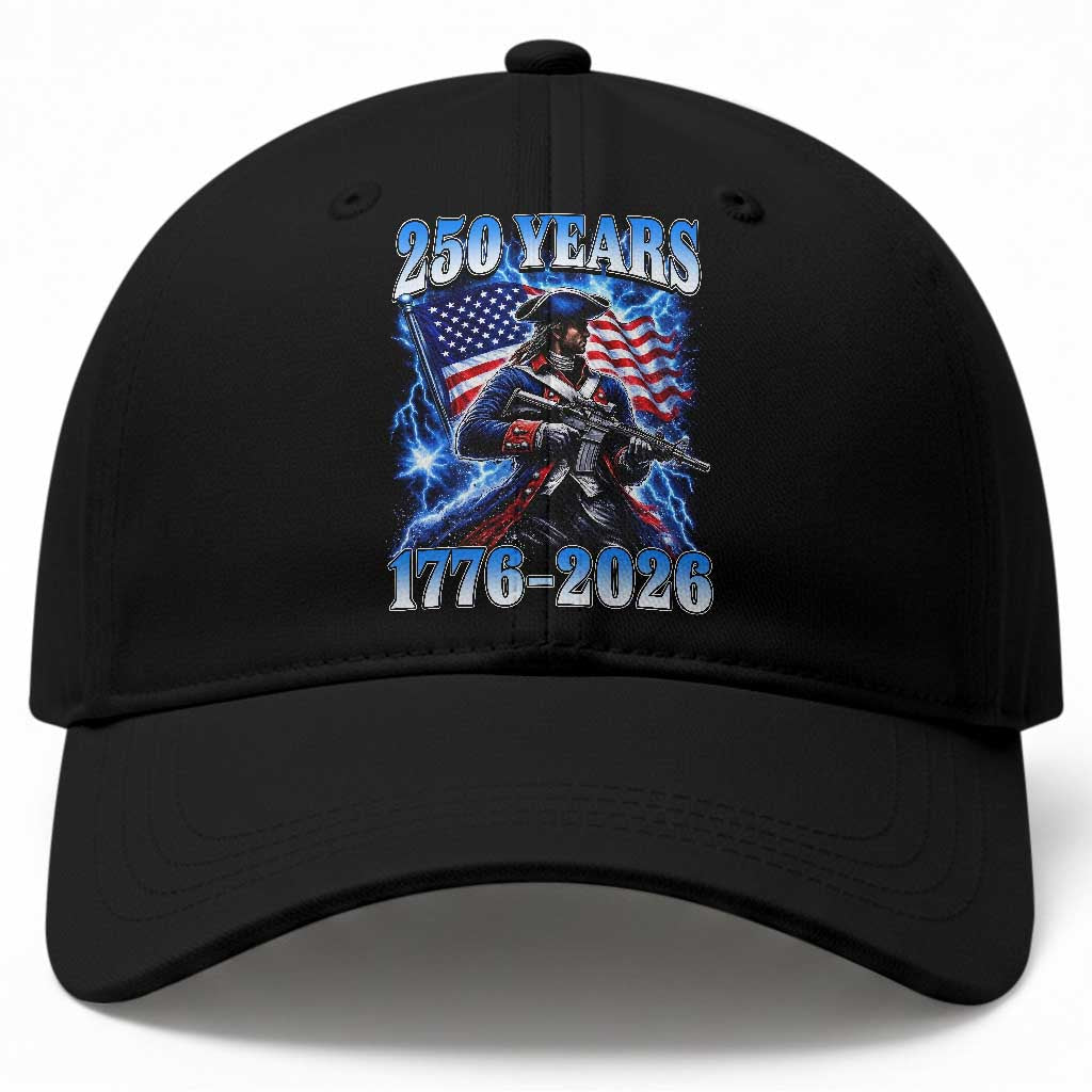 250th Anniversary Yankee Spirit Baseball Cap 1776 2026 Patriotic Tactical Minuteman US Flag TS10 Print Your Wear