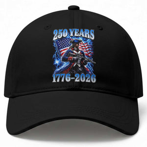 250th Anniversary Yankee Spirit Baseball Cap 1776 2026 Patriotic Tactical Minuteman US Flag TS10 Print Your Wear