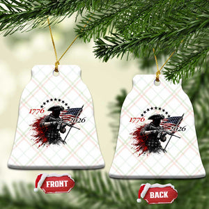 250 Years Anniversary Yankee Spirit Ceramic Ornament 1776 2026 Patriotic Tactical Minuteman Independence Day 4th July US Flag TS10 Print Your Wear