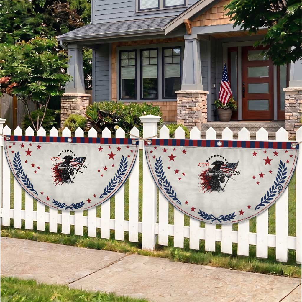 250 Years Anniversary Yankee Spirit Patriotic Fan Flag 1776 2026 Tactical Minuteman Independence Day 4th July US Flag