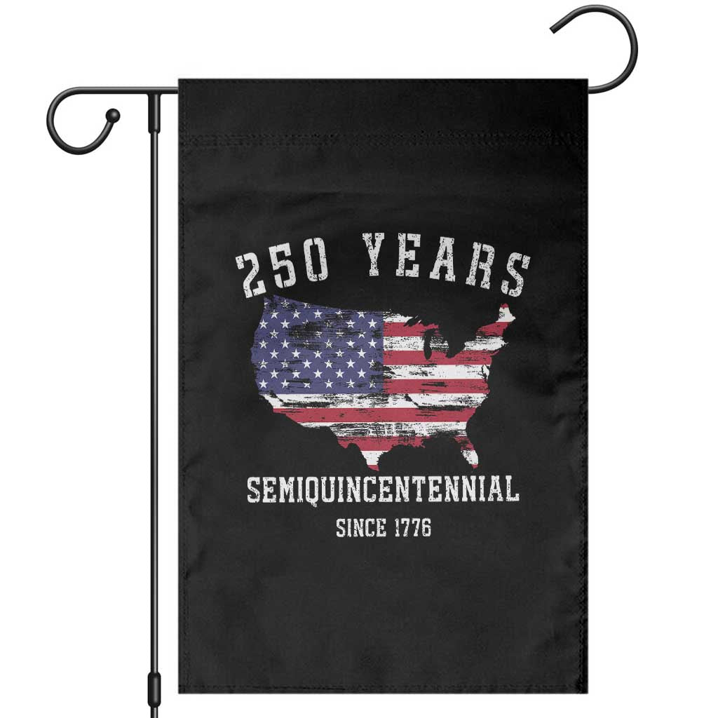 USA 250th Anniversary Garden Flag United States Semiquincentennial 1776 2026 Patriotic Independence Day TS10 Black Print Your Wear