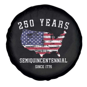 USA 250th Anniversary Spare Tire Cover United States Semiquincentennial 1776 2026 Patriotic Independence Day TS10 Print Your Wear