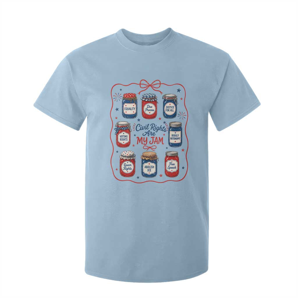 Civil Rights Are My Jam T Shirt For Kid Liberal Values 4th Of July Equal Rights Feminist LGBT Ally