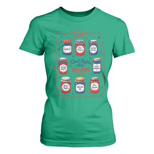 Civil Rights Are My Jam T Shirt For Women Liberal Values 4th Of July Equal Rights Feminist LGBT Ally