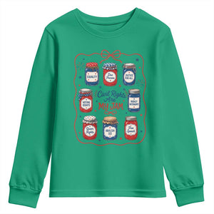 Civil Rights Are My Jam Youth Sweatshirt Liberal Values 4th Of July Equal Rights Feminist LGBT Ally