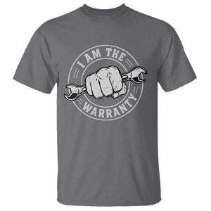 I Am The Warranty Mechanic T Shirt Car Repair Guy Funny Handyman Distressed Graphic