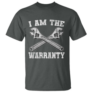 I Am The Warranty Mechanic T Shirt Car Repair Funny Handyman Distressed Graphic