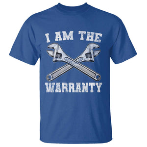 I Am The Warranty Mechanic T Shirt Car Repair Funny Handyman Distressed Graphic