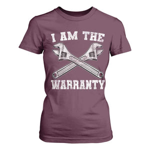 I Am The Warranty Mechanic T Shirt For Women Car Repair Funny Handyman Distressed Graphic