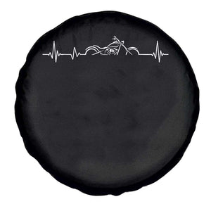 Heartbeat Motorcycle Lovers Spare Tire Cover Sports Biker Bikers Club TS10 Print Your Wear