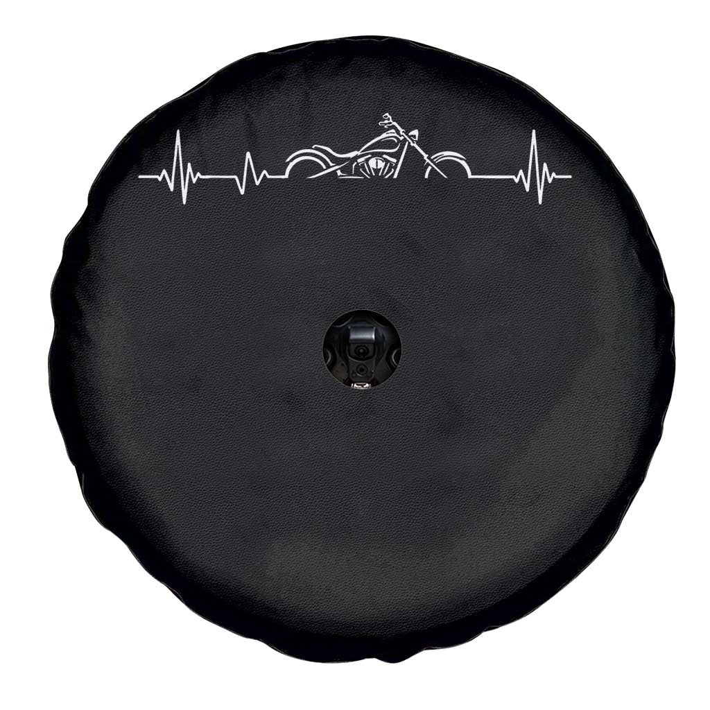 Heartbeat Motorcycle Lovers Spare Tire Cover Sports Biker Bikers Club TS10 Print Your Wear