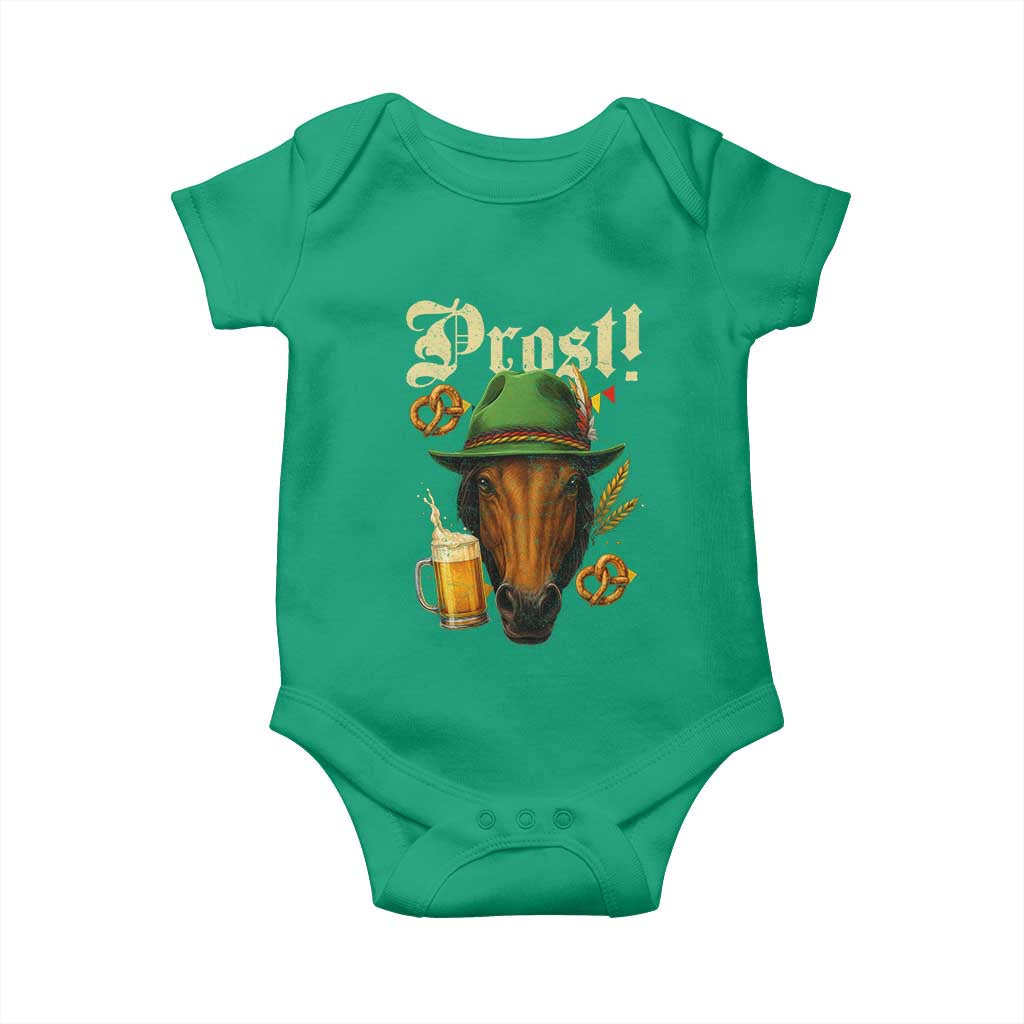Oktoberfest Horse Baby Onesie German Octoberfest Beer Prost Drinking TS10 Irish Green Print Your Wear
