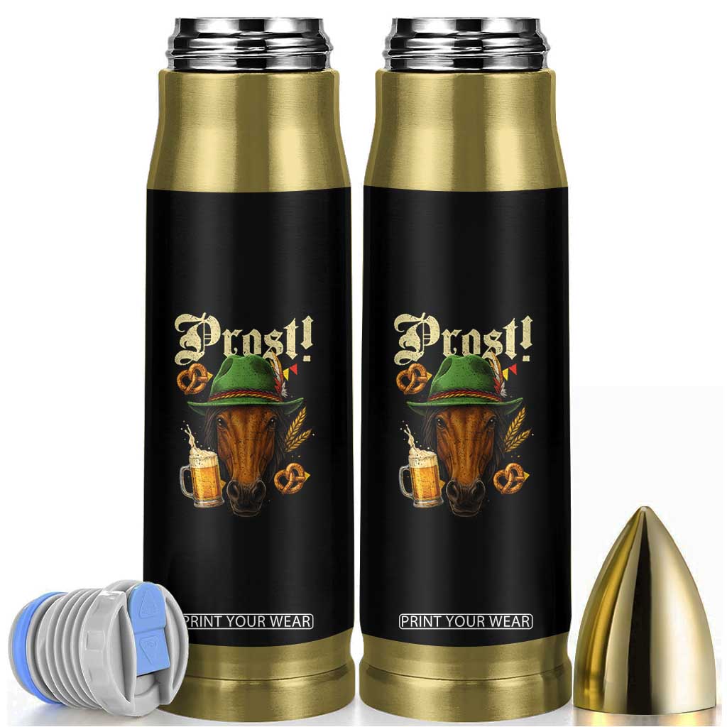 Oktoberfest Horse Bullet Tumbler German Octoberfest Beer Prost Drinking TS10 Black Print Your Wear