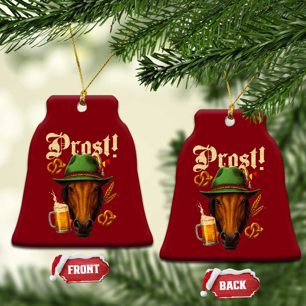 Oktoberfest Horse Ceramic Ornament German Octoberfest Beer Prost Drinking TS10 Print Your Wear