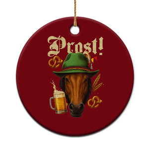 Oktoberfest Horse Ceramic Ornament German Octoberfest Beer Prost Drinking TS10 1pc Red Print Your Wear