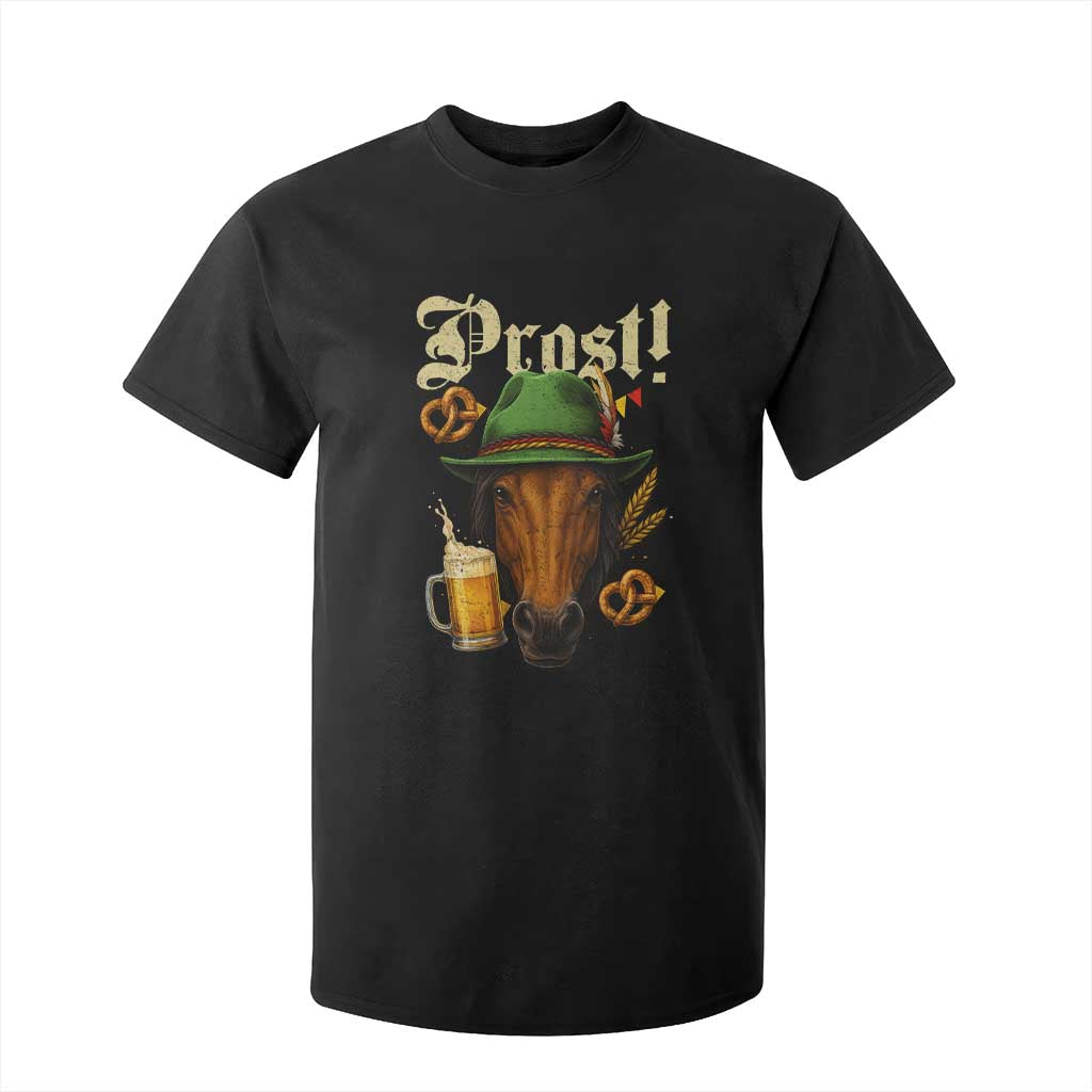 Oktoberfest Horse T Shirt For Kid German Octoberfest Beer Prost Drinking TS10 Black Print Your Wear