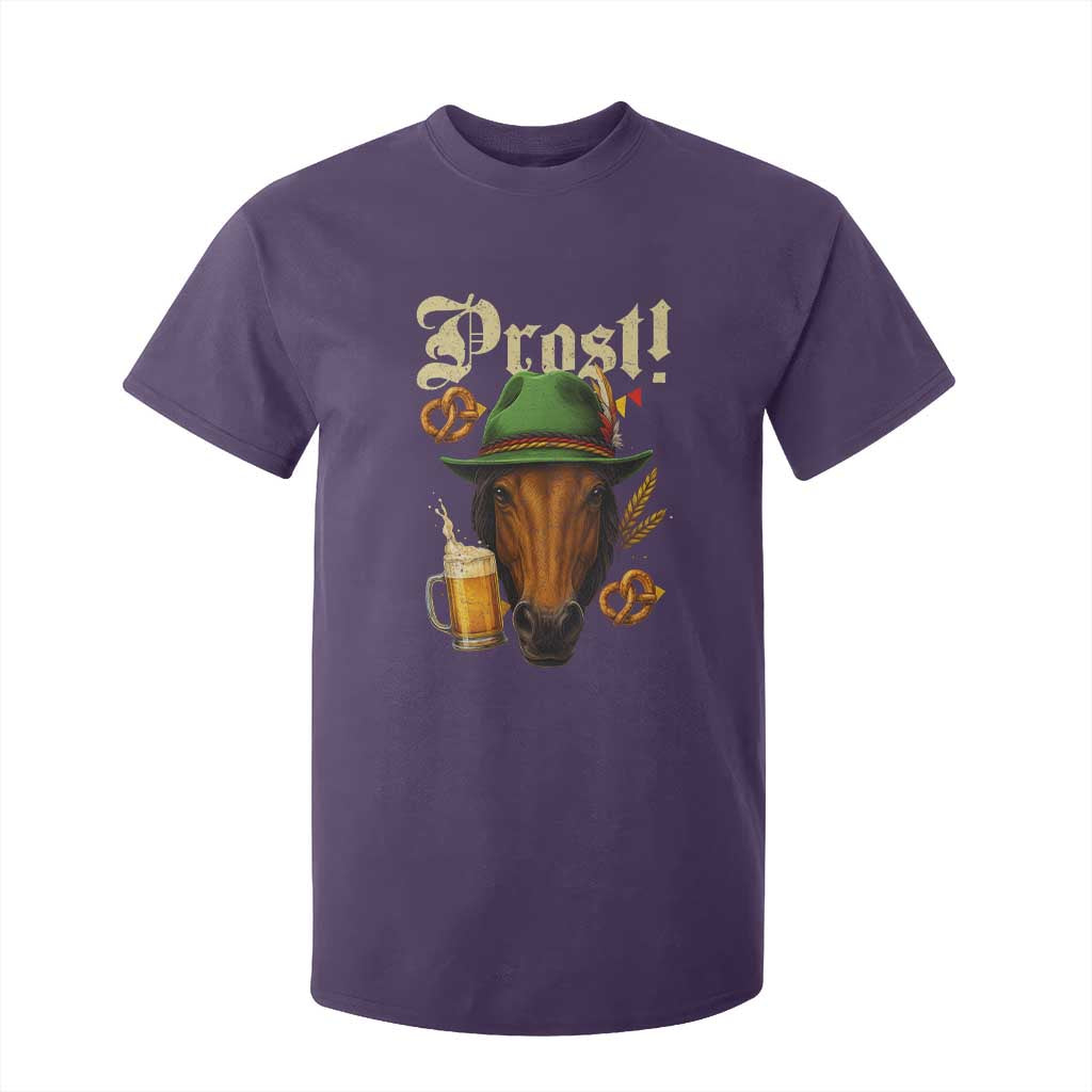 Oktoberfest Horse T Shirt For Kid German Octoberfest Beer Prost Drinking TS10 Purple Print Your Wear