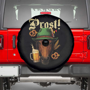 Oktoberfest Horse Spare Tire Cover German Octoberfest Beer Prost Drinking TS10 Black Print Your Wear