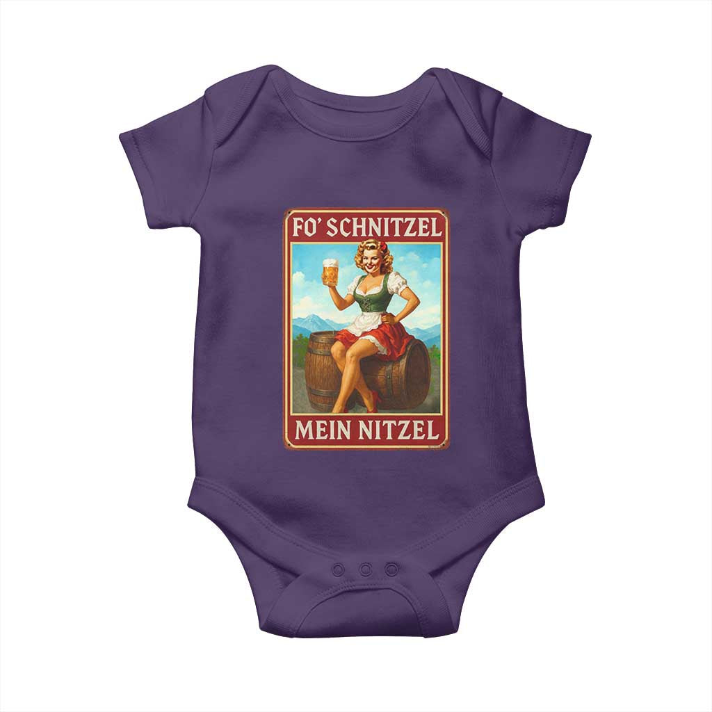 Funny Oktoberfest Baby Onesie German Octoberfest Matching Drinking Beer Pun Up Girl TS10 Purple Print Your Wear