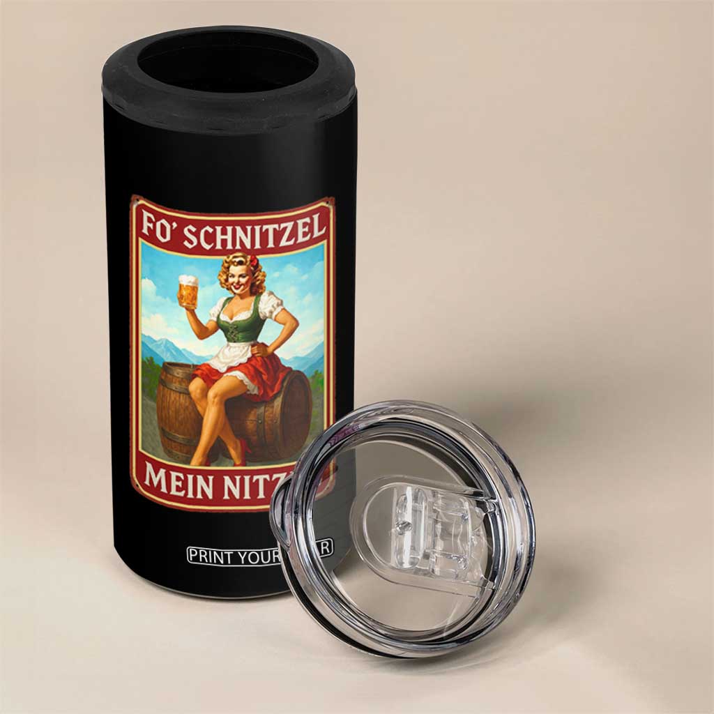 Funny Oktoberfest 4 in 1 Can Cooler Tumbler German Octoberfest Matching Drinking Beer Pun Up Girl TS10 Print Your Wear