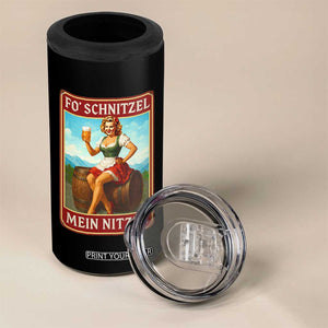 Funny Oktoberfest 4 in 1 Can Cooler Tumbler German Octoberfest Matching Drinking Beer Pun Up Girl TS10 Print Your Wear