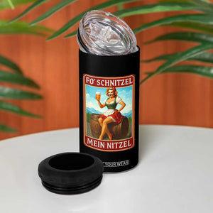 Funny Oktoberfest 4 in 1 Can Cooler Tumbler German Octoberfest Matching Drinking Beer Pun Up Girl TS10 Print Your Wear