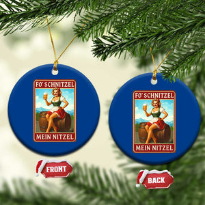 Funny Oktoberfest Ceramic Ornament German Octoberfest Matching Drinking Beer Pun Up Girl TS10 1pc Blue Print Your Wear