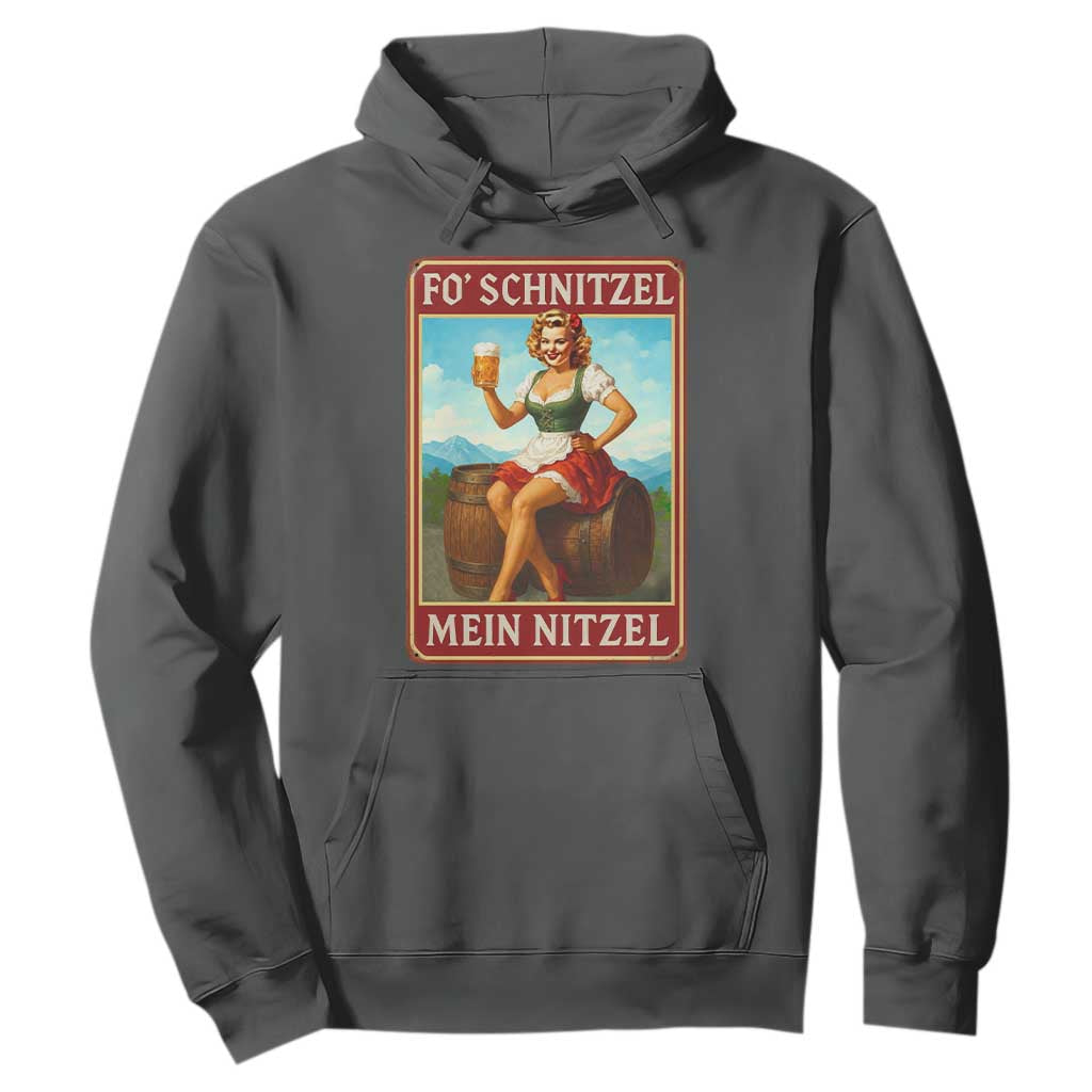 Funny Oktoberfest Hoodie German Octoberfest Matching Drinking Beer Pun Up Girl TS10 Dark Heather Print Your Wear