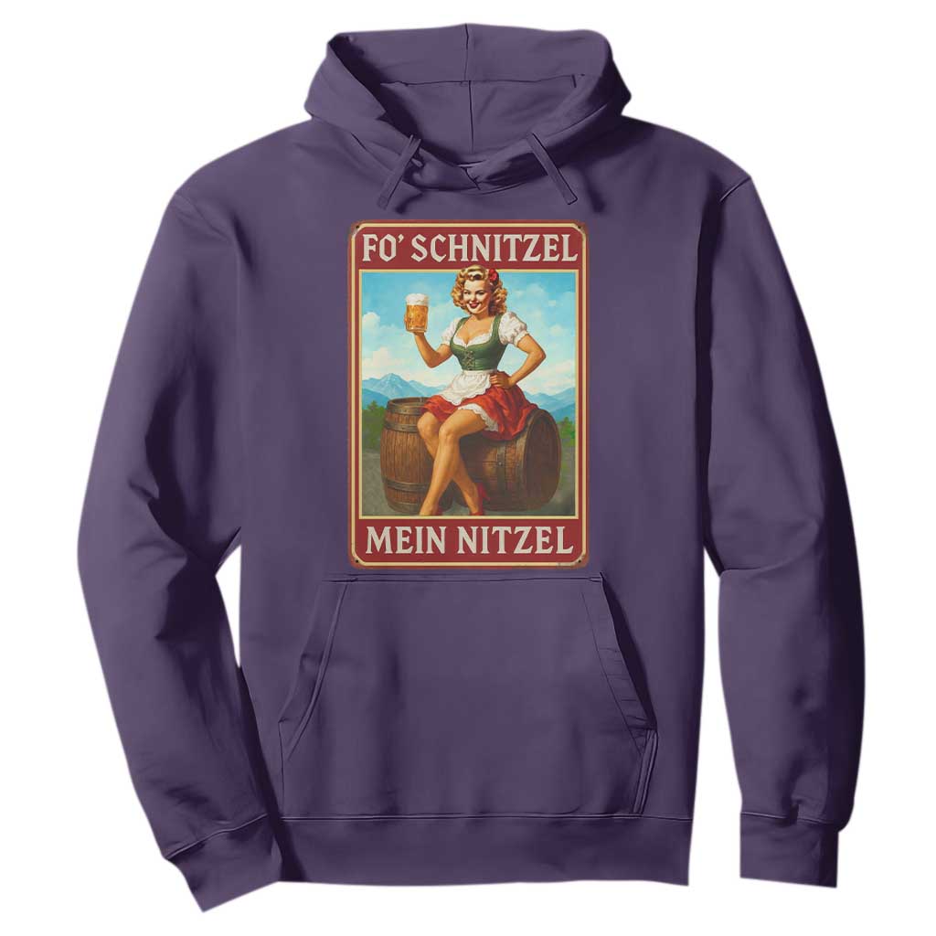 Funny Oktoberfest Hoodie German Octoberfest Matching Drinking Beer Pun Up Girl TS10 Purple Print Your Wear