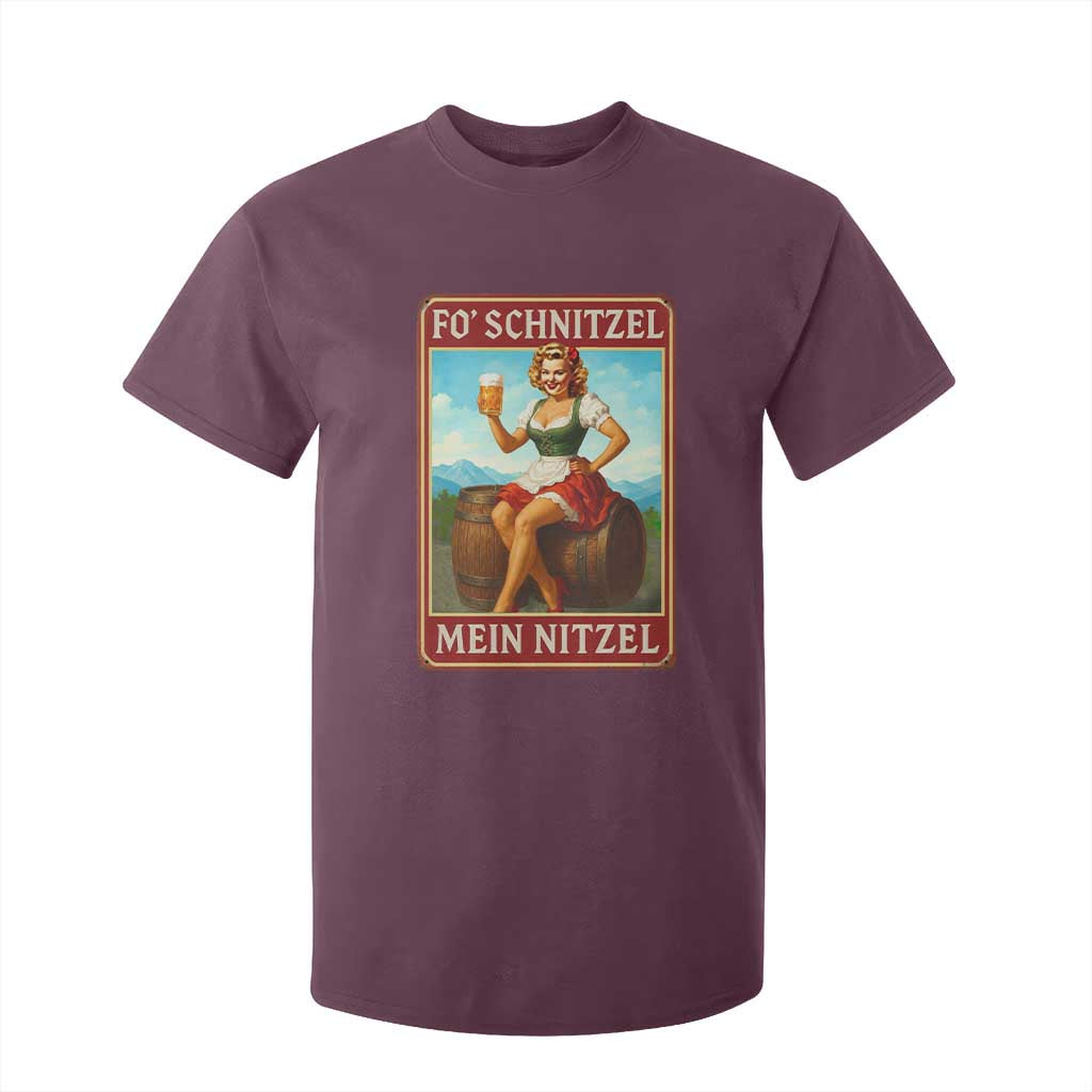 Funny Oktoberfest T Shirt For Kid German Octoberfest Matching Drinking Beer Pun Up Girl TS10 Maroon Print Your Wear