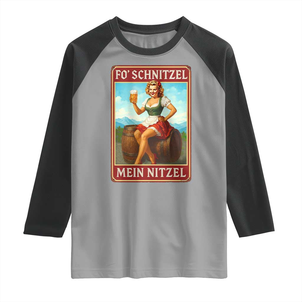 Funny Oktoberfest Raglan Shirt German Octoberfest Matching Drinking Beer Pun Up Girl TS10 Sport Gray Black Print Your Wear
