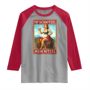 Funny Oktoberfest Raglan Shirt German Octoberfest Matching Drinking Beer Pun Up Girl TS10 Sport Gray Red Print Your Wear