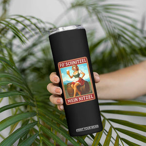 Funny Oktoberfest Skinny Tumbler German Octoberfest Matching Drinking Beer Pun Up Girl TS10 Print Your Wear