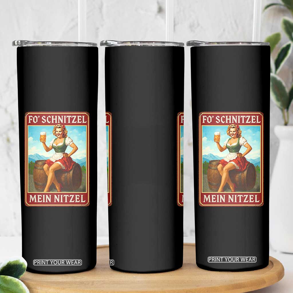 Funny Oktoberfest Skinny Tumbler German Octoberfest Matching Drinking Beer Pun Up Girl TS10 Print Your Wear