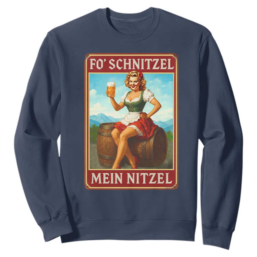 Funny Oktoberfest Sweatshirt German Octoberfest Matching Drinking Beer Pun Up Girl TS10 Navy Print Your Wear