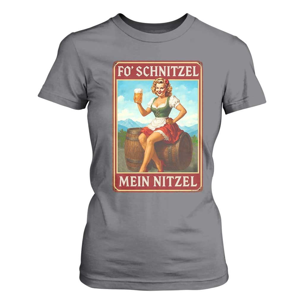 Funny Oktoberfest T Shirt For Women German Octoberfest Matching Drinking Beer Pun Up Girl TS10 Charcoal Print Your Wear